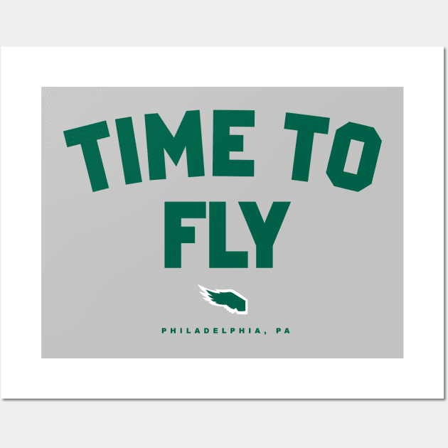 Time To Fly ALT Wall Art by Center City Threads